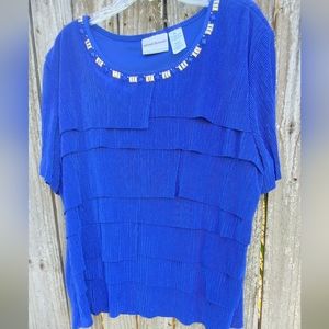 Alfred Dunner Women's PXL Blouse